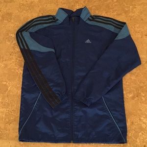Adidas Track Jacket With Hoodie
